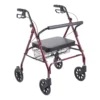 Drive Medical Go-Lite Bariatric Steel Rollator with 8" Wheels - Image 5